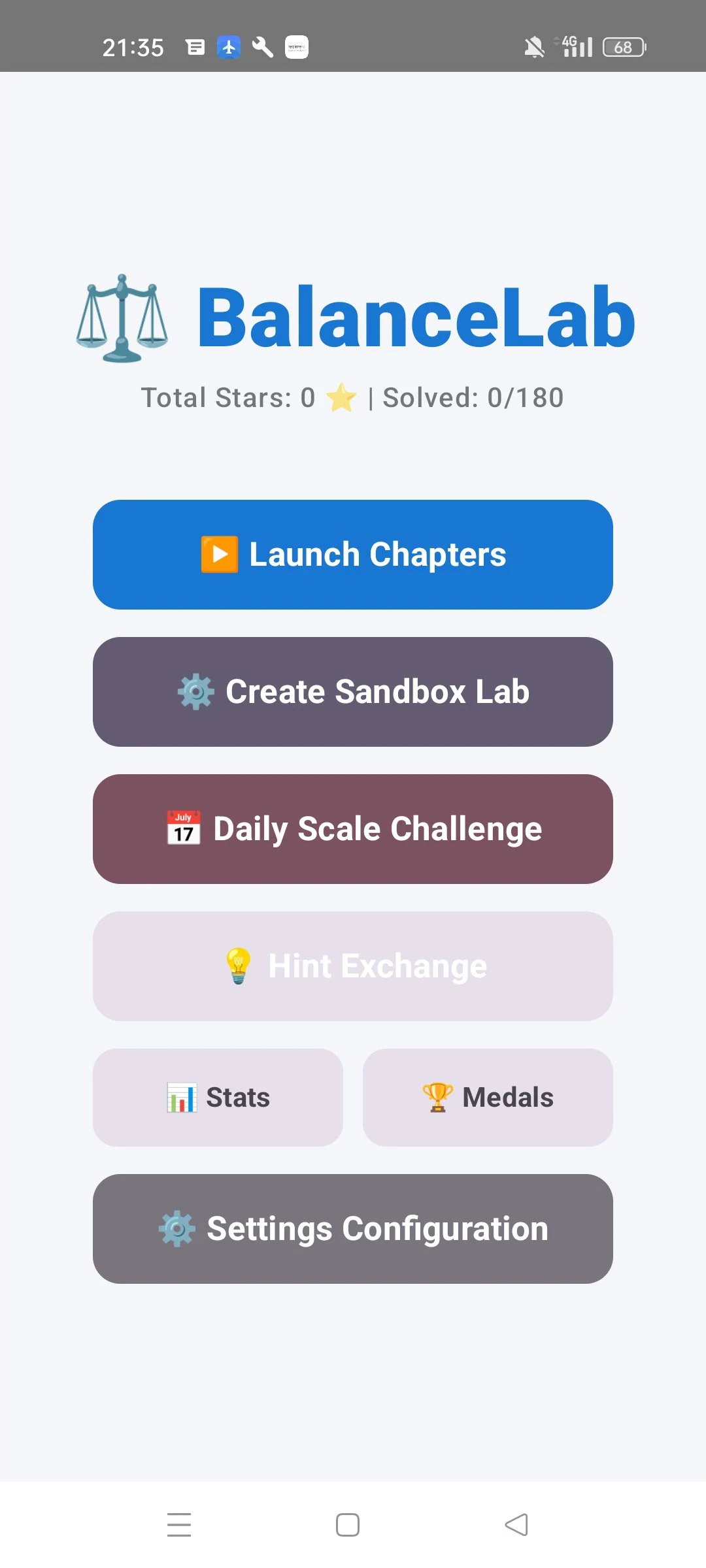BalanceLab: Weight Logic Game screenshot